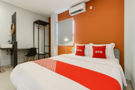 Bagian kamar indonesia standard double dan indonesia standard deluxe rubina syariah hotel purbalingga